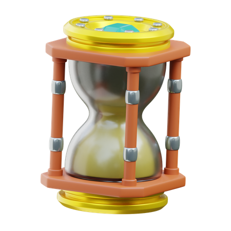 Hourglass  3D Icon