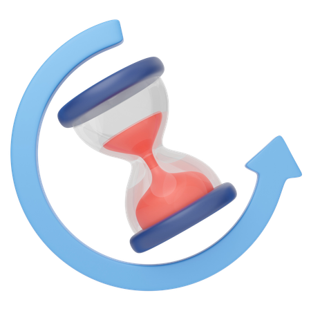 Hourglass  3D Icon