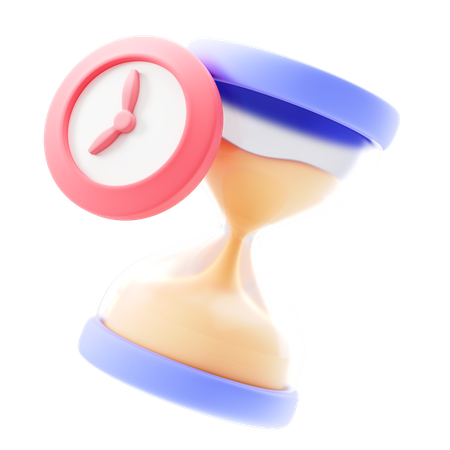 Hourglass  3D Icon