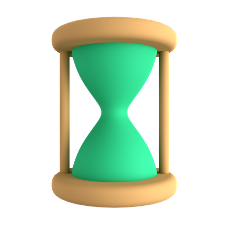 Hourglass  3D Icon