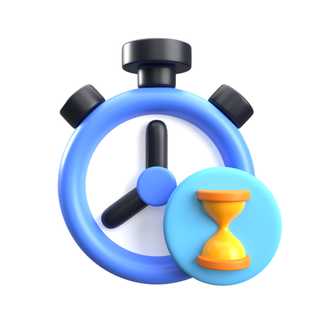 Hourglass  3D Icon