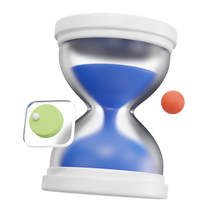 Hourglass  3D Icon