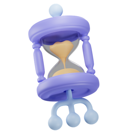 Hourglass  3D Icon