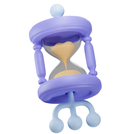 Hourglass  3D Icon