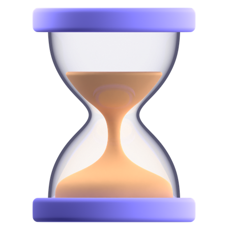 Hourglass  3D Icon