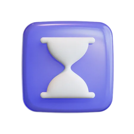 Hourglass  3D Icon