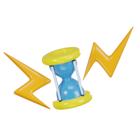 Hourglass  3D Icon