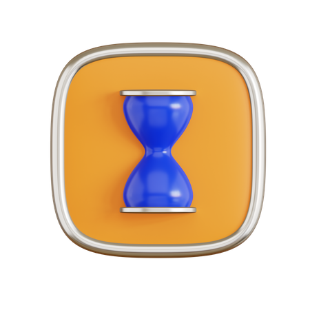 Hourglass  3D Icon