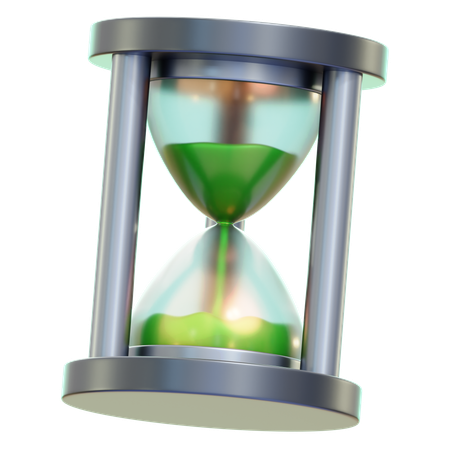 Hourglass  3D Icon