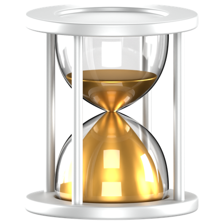 Hourglass  3D Icon