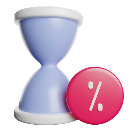 Hourglass  3D Icon