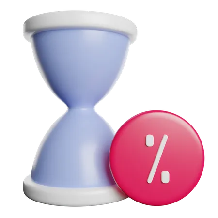 Hourglass  3D Icon