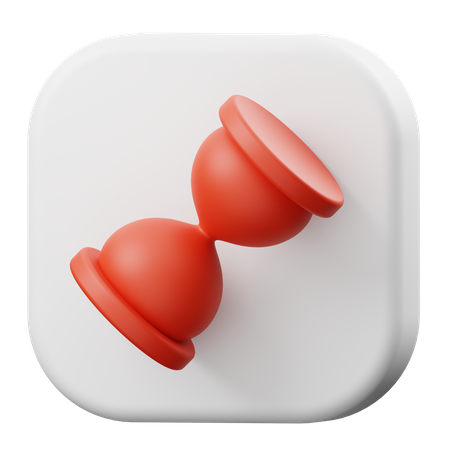 Hourglass  3D Icon