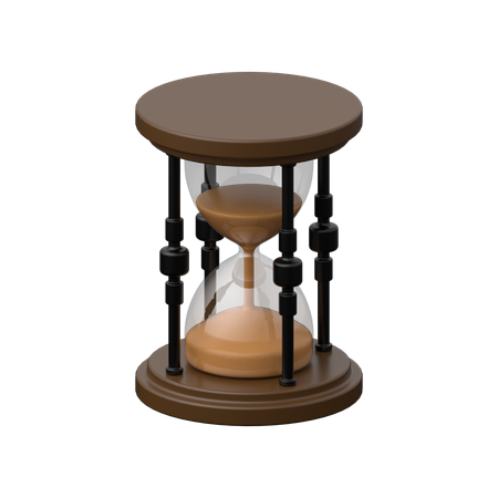Hourglass  3D Icon