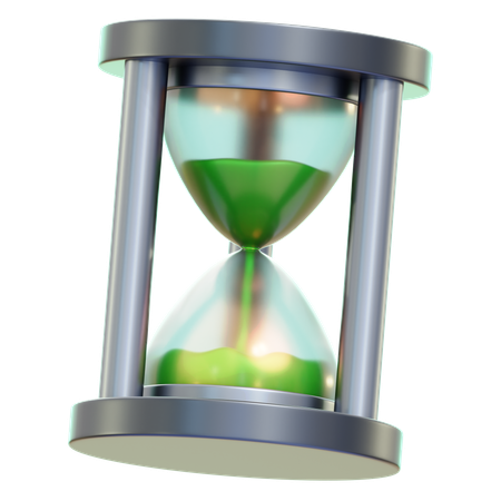 Hourglass  3D Icon