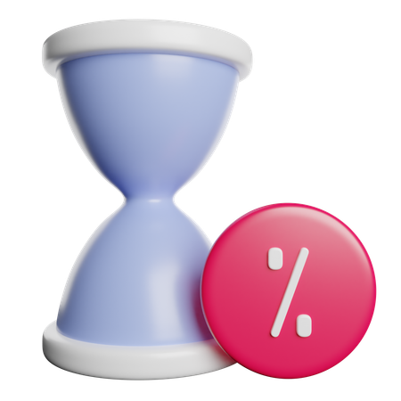 Hourglass  3D Icon
