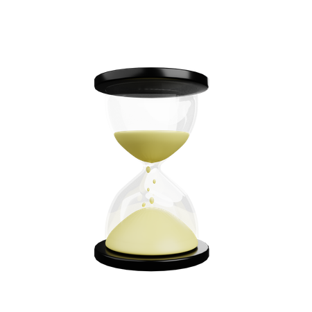 Hourglass  3D Illustration