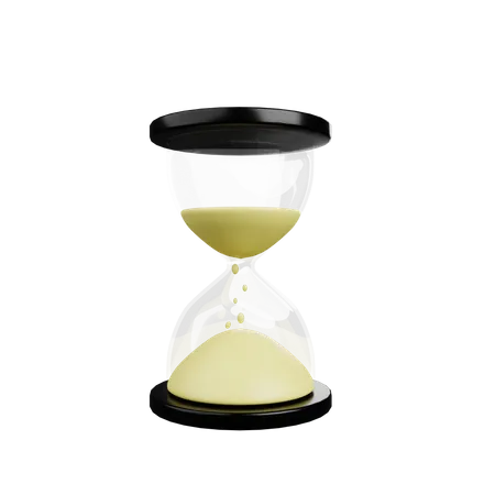 Hourglass  3D Illustration