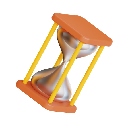 Hourglass  3D Illustration