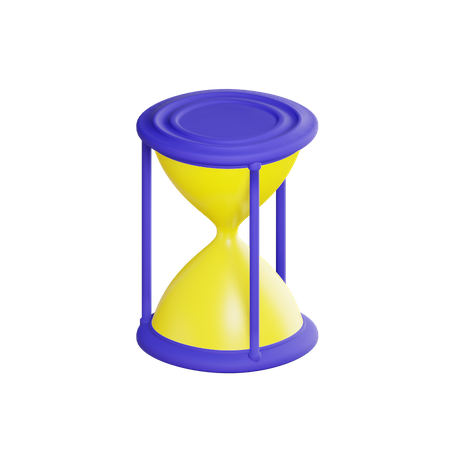 Hourglass  3D Illustration