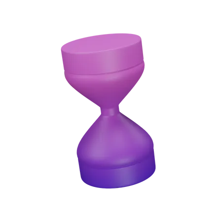 Hourglass 3D Illustration