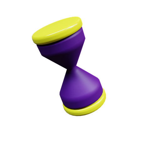 Hourglass 3D Icon