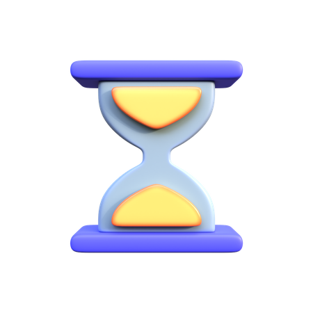 Hourglass  3D Icon