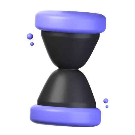 Hourglass 3 D Illustration Object 3D Icon