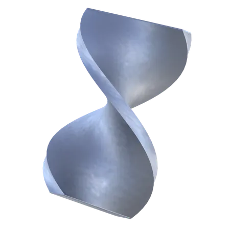 Hourglass Shape  3D Icon