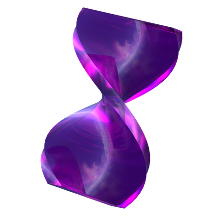 Hourglass Shape  3D Icon