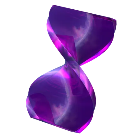 Hourglass Shape  3D Icon