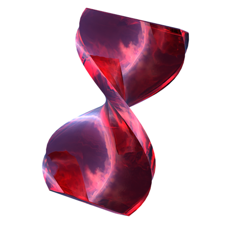 Hourglass Shape  3D Icon