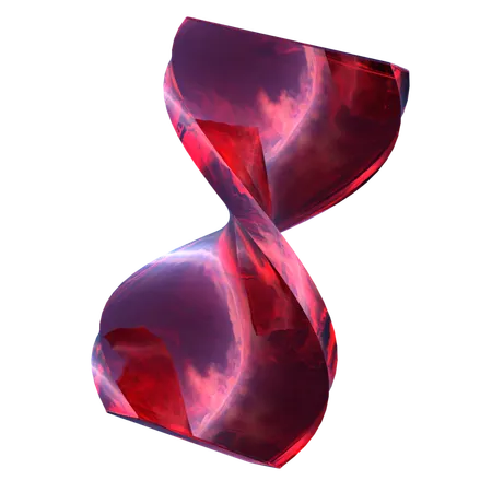 Hourglass Shape  3D Icon