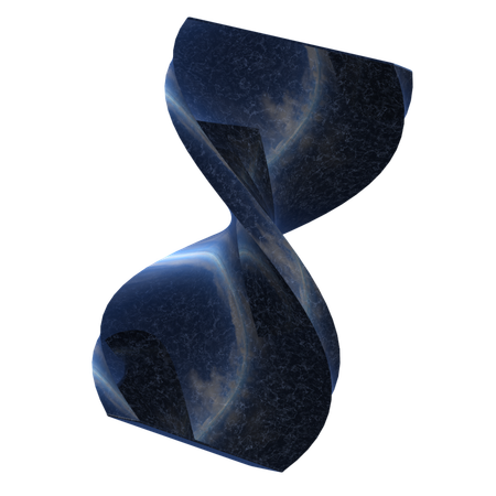 Hourglass Shape  3D Icon