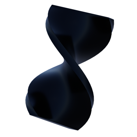 Hourglass Shape  3D Icon