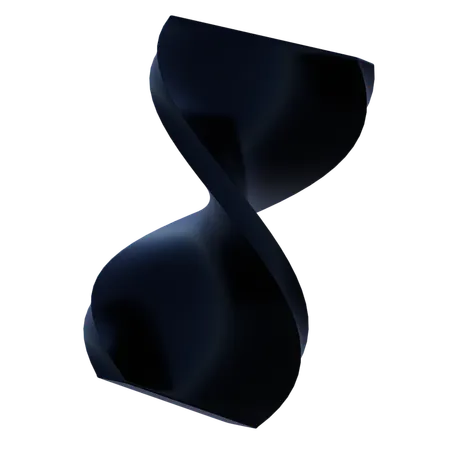 Hourglass Shape  3D Icon