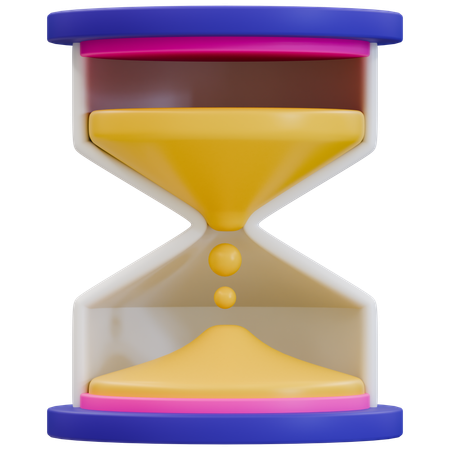 Hourglass Timer  3D Icon