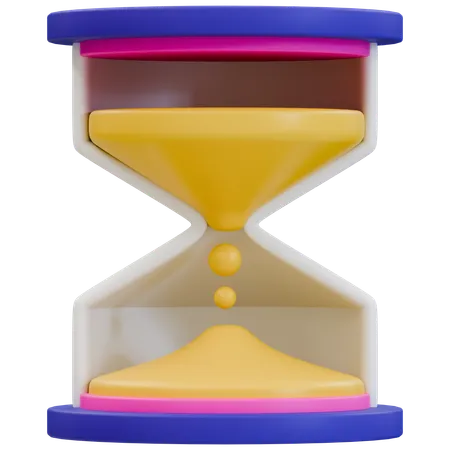 Hourglass Timer  3D Icon