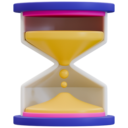 Hourglass Timer  3D Icon