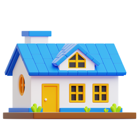 House  3D Icon