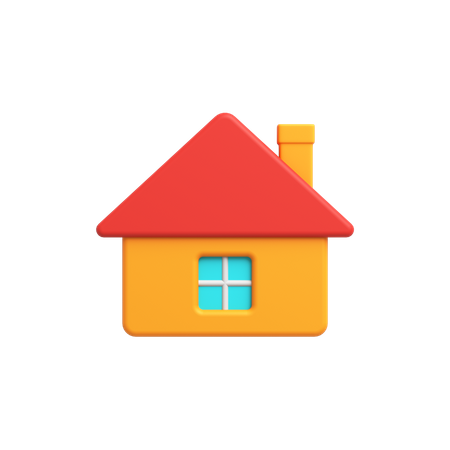 3d house icon