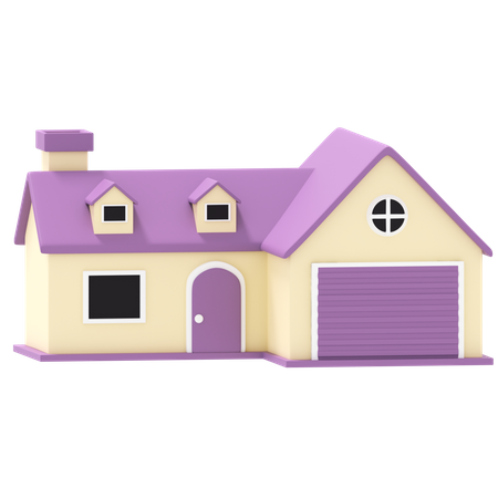 House  3D Icon