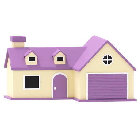 House  3D Icon