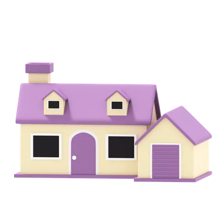 House  3D Icon