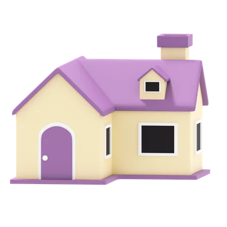 House  3D Icon