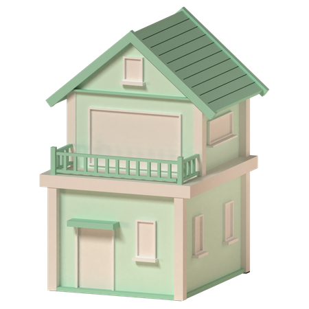 House  3D Icon