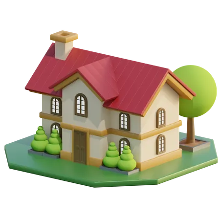 House  3D Icon