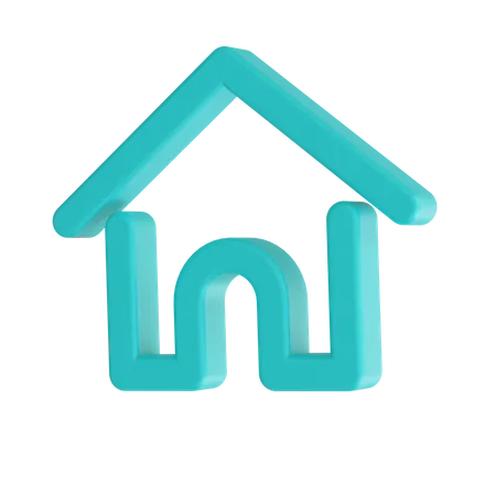 House  3D Icon