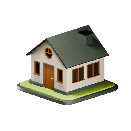 House  3D Icon