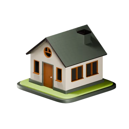 House  3D Icon